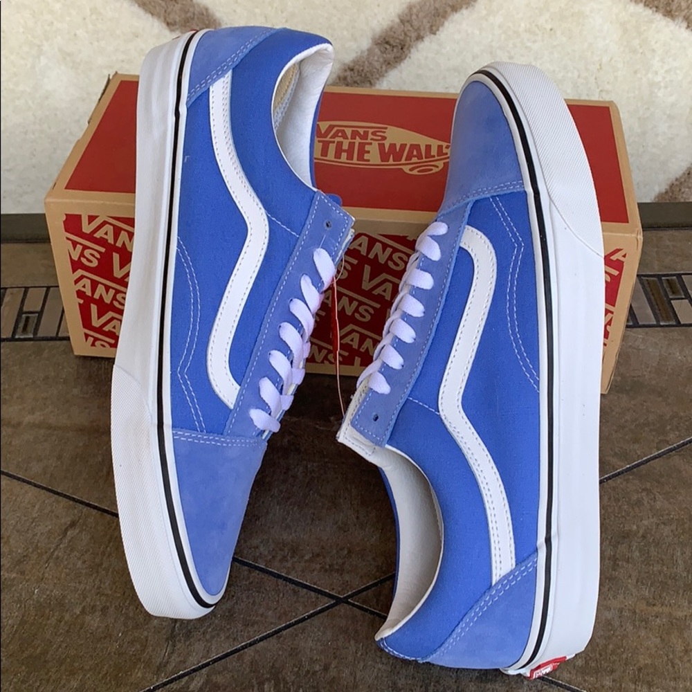 VANS OLD SKOOL ULTRAMARINE/TRUE WHITE men’s - Picture 10 of 16